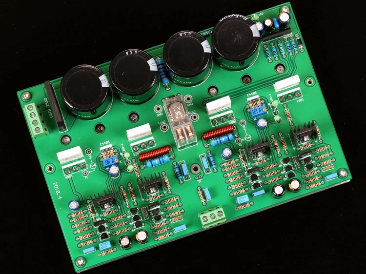 Assembled UHC-MOS FET Field effect transistor + K851 Stereo Power Amplifier Board 120W+120W
Assembled UHC-MOS FET Field effect transistor + K851 Stereo Power Amplifier Board 120W+120W