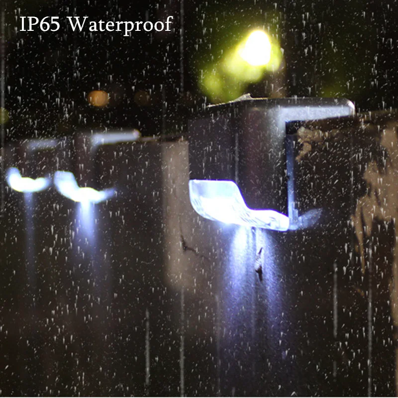 IP65 Courtyard Stair Step Lamp Garden Decoration Lightings Solar Power Outdoor Waterproof 1/2/4/6//8/10Pcs LED Fence Wall Lights
IP65 Courtyard Stair Step Lamp Garden Decoration Lightings Solar Power Outdoor Waterproof 1/2/4/6//8/10Pcs LED Fence Wall Lights