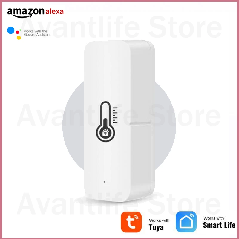 Датчик температуры и влажности Tuya Wi-Fi, комнатный гигрометр с управлением через приложение для умного дома и Alexa Google Home
Датчик температуры и влажности Tuya Wi-Fi, комнатный гигрометр с управлением через приложение для умного дома и Alexa Google Home