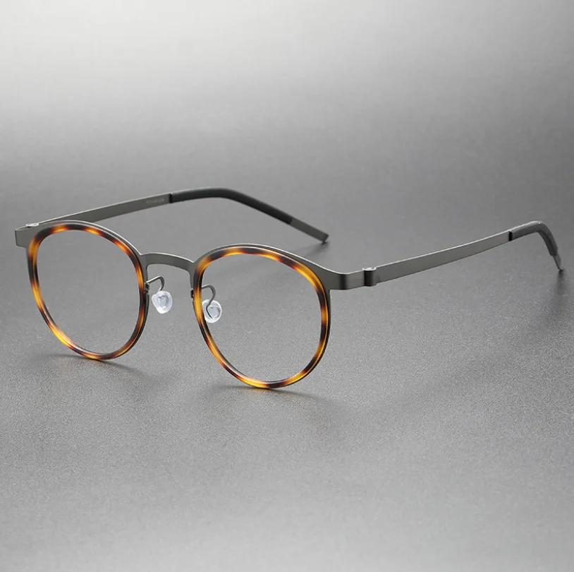 Round Frame Prescription Reading Eyeglasses Pure Titanium Women Optical Eyewear Anti Scratch Presbyopia Vintage Glasses Men
Round Frame Prescription Reading Eyeglasses Pure Titanium Women Optical Eyewear Anti Scratch Presbyopia Vintage Glasses Men