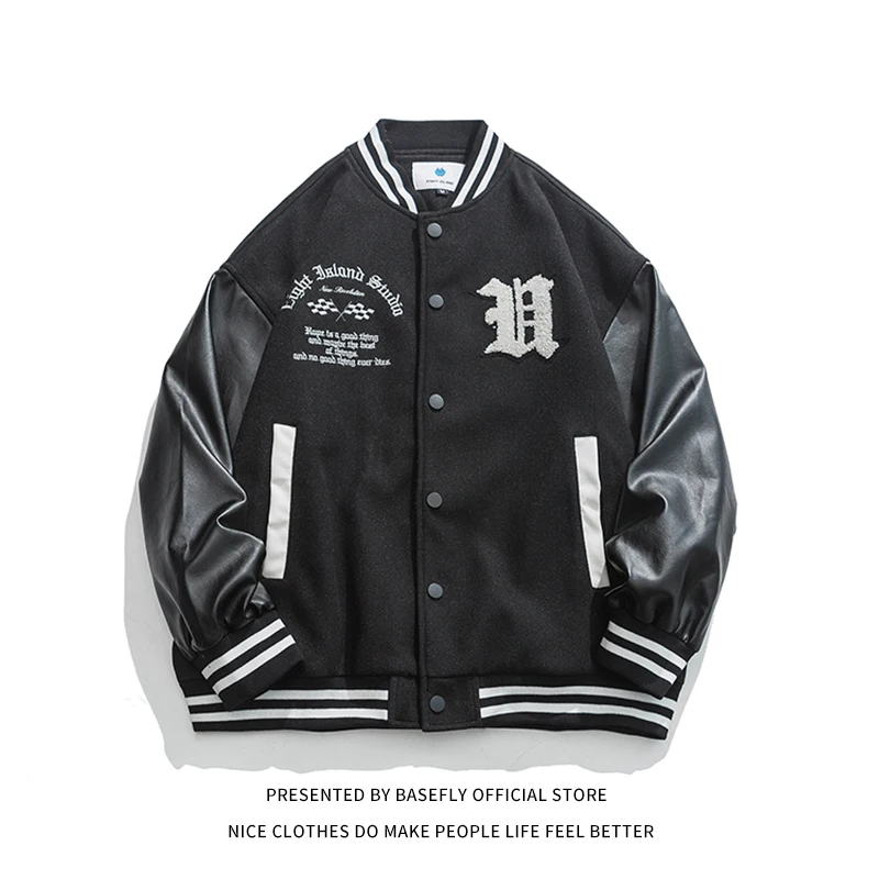 Chess Board Plaid Embroidery Patchwork Stadium Award Letterman Men Varsity Jacket Women Baseball Bomber Coat Unisex Streetwear
Chess Board Plaid Embroidery Patchwork Stadium Award Letterman Men Varsity Jacket Women Baseball Bomber Coat Unisex Streetwear