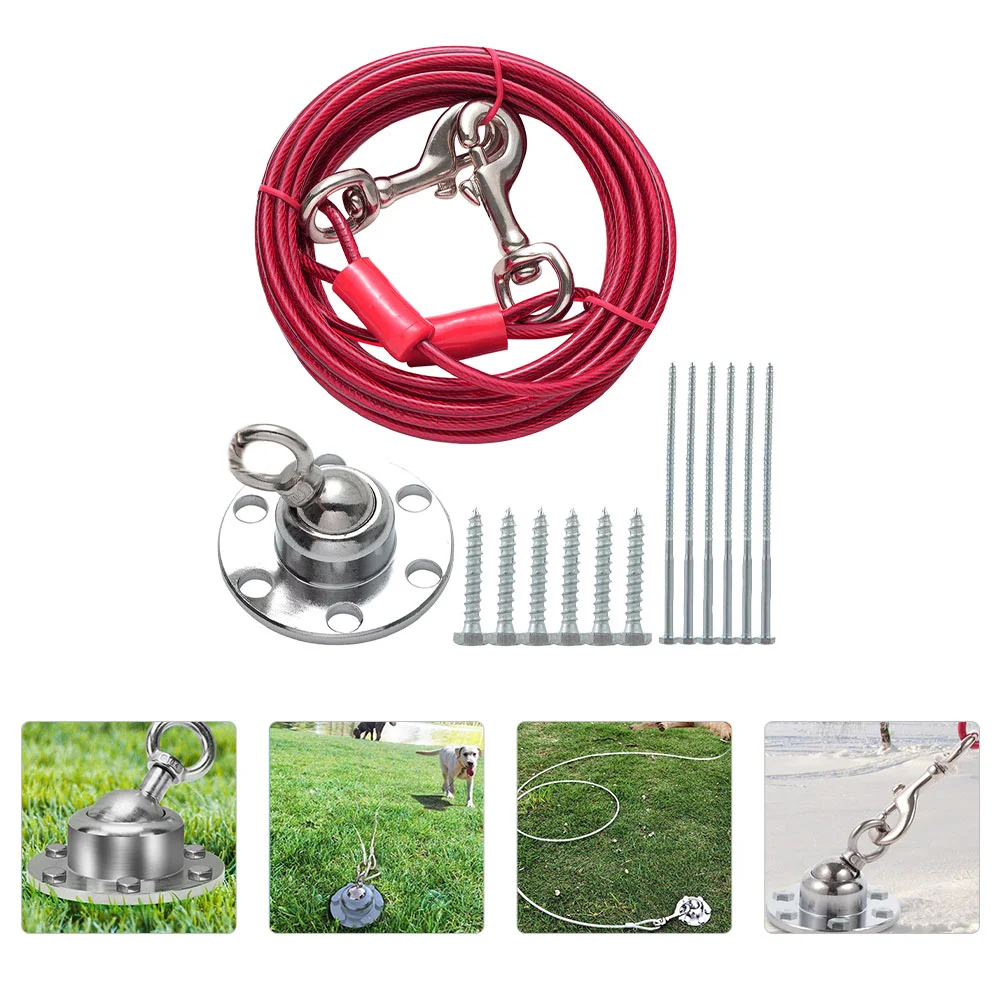 1 Set of Sturdy 360°Rotating Dog Stake Stainless Steel Dog Stake Large Dog Fixed Pile
1 Set of Sturdy 360°Rotating Dog Stake Stainless Steel Dog Stake Large Dog Fixed Pile