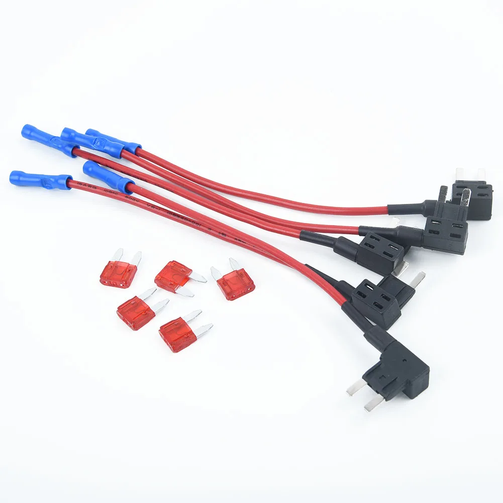 Mini blade Fuse holder ATM APM Back Tap Accessory Circuit Soldering Replacement 10pcs set Durable Parts Practical
Mini blade Fuse holder ATM APM Back Tap Accessory Circuit Soldering Replacement 10pcs set Durable Parts Practical