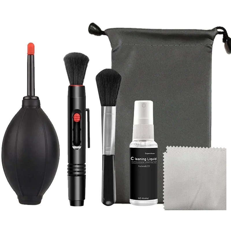 Professional Camera Tool Cleaning Kit Dlsr for Sensor Lens B Body Sony Fujifilm Nikon Canon Glasses Clean Photography Lenses
Professional Camera Tool Cleaning Kit Dlsr for Sensor Lens B Body Sony Fujifilm Nikon Canon Glasses Clean Photography Lenses