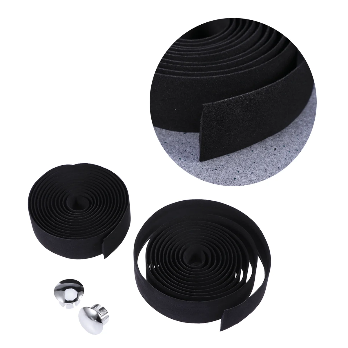 Bike Handlebar Tape Cycling Handle Wraps with Bar End Plugs Self- Adhesive Strips for Bikes and Cycling Accessories
Bike Handlebar Tape Cycling Handle Wraps with Bar End Plugs Self- Adhesive Strips for Bikes and Cycling Accessories