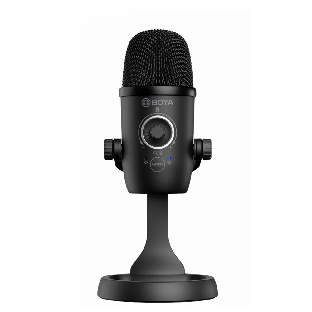 BOYA BY-CM5 USB Condenser Recording Microphone Tabletop Real-Time Studio Video Mic for PC Youtube Livestream Game Podcast
BOYA BY-CM5 USB Condenser Recording Microphone Tabletop Real-Time Studio Video Mic for PC Youtube Livestream Game Podcast