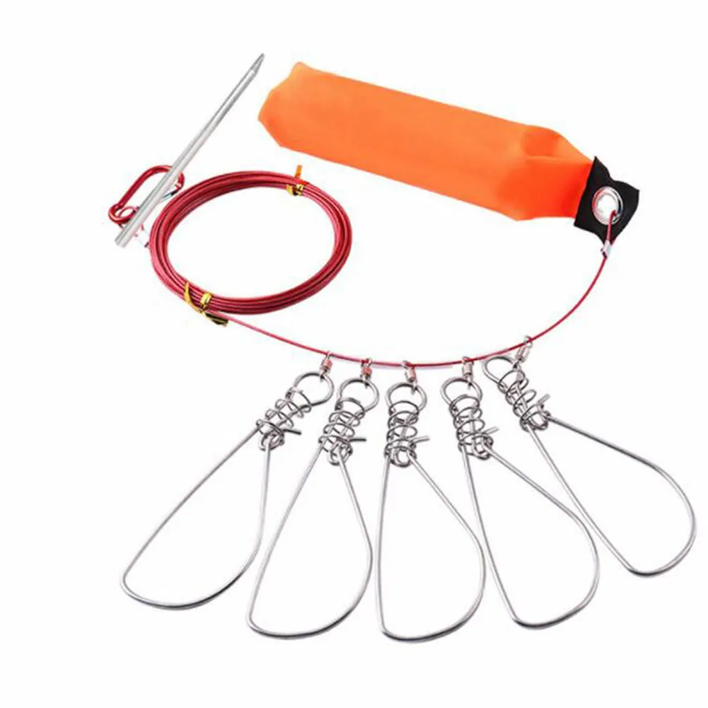 Fishing Lock Buckle Tackle Stainless Steel Fishing Chain Stringer With Buoy Carp Fish Lure Lock Belt Pesca Fishing Accessories
Fishing Lock Buckle Tackle Stainless Steel Fishing Chain Stringer With Buoy Carp Fish Lure Lock Belt Pesca Fishing Accessories
