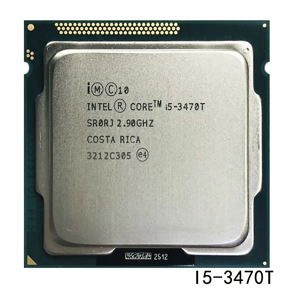 

Процессор Intel Core i5-3470T i5 3470T 2,9 ГГц, двухъядерный, четырехпоточный, 3 МБ, 35 Вт, LGA 1155
