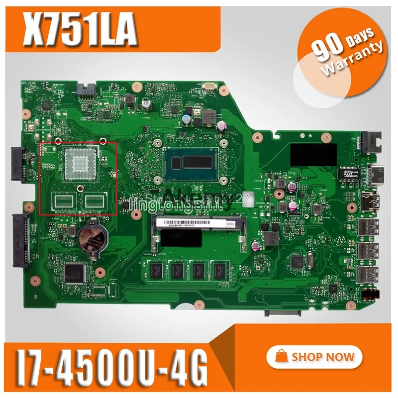 Для Asus X751LA X751LAB R752L R752LD R752LN X751LD X751LX X751LD материнская плата REV: 2,0 с процессором I7 100% протестирована
Для Asus X751LA X751LAB R752L R752LD R752LN X751LD X751LX X751LD материнская плата REV: 2,0 с процессором I7 100% протестирована