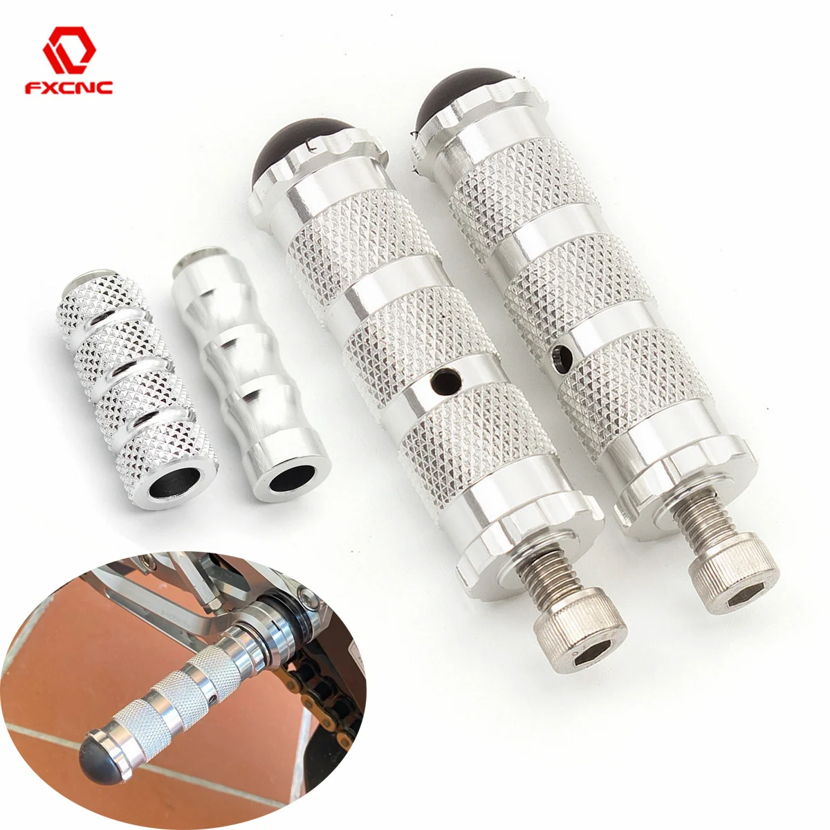 Подножки для мотоцикла CNC, алюминиевые универсальные подножки для мотора и велосипеда, модифицированные детали
Подножки для мотоцикла CNC, алюминиевые универсальные подножки для мотора и велосипеда, модифицированные детали