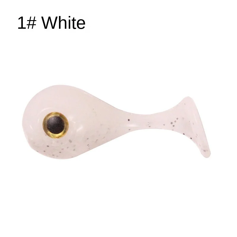 Fishing Lures T Tail Soft Bait 4.5cm3g Bionic Bait Double Color Fake Bait Luya Bait Fishing Accessories Simulation Fake Bait
Fishing Lures T Tail Soft Bait 4.5cm3g Bionic Bait Double Color Fake Bait Luya Bait Fishing Accessories Simulation Fake Bait