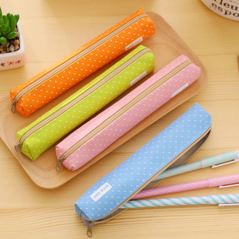 19x3x3cm Oxford Cloth Dots Pencil Bag Long Shap Pencil Case for Kids Students Stationery Pens Storage Bag Pouch
19x3x3cm Oxford Cloth Dots Pencil Bag Long Shap Pencil Case for Kids Students Stationery Pens Storage Bag Pouch