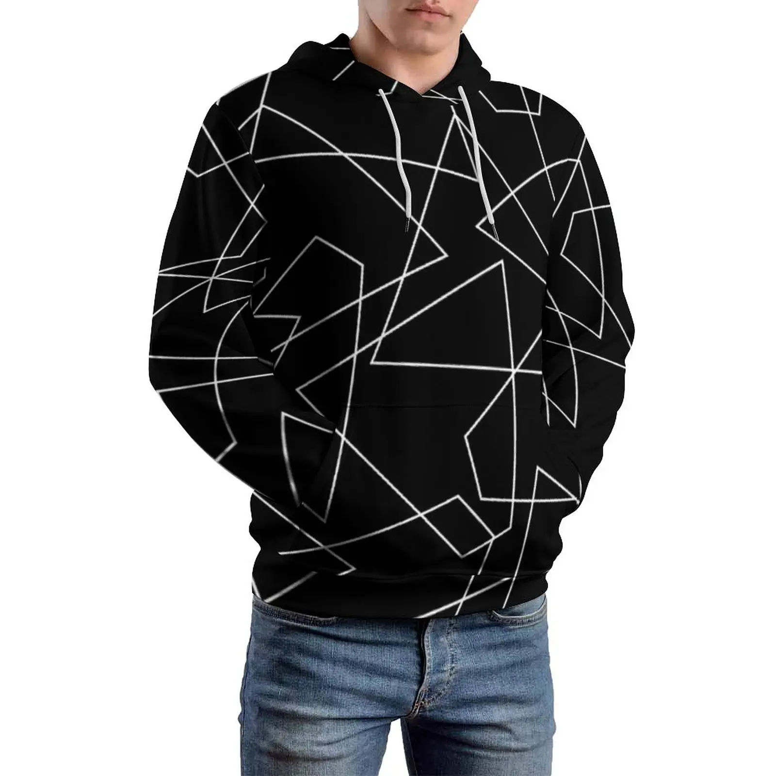 Abstract Geometry Loose Hoodies White Line Print Korean Fashion Hoodie Man Long Sleeve Y2k Printed Sweatshirts Plus Size
Abstract Geometry Loose Hoodies White Line Print Korean Fashion Hoodie Man Long Sleeve Y2k Printed Sweatshirts Plus Size