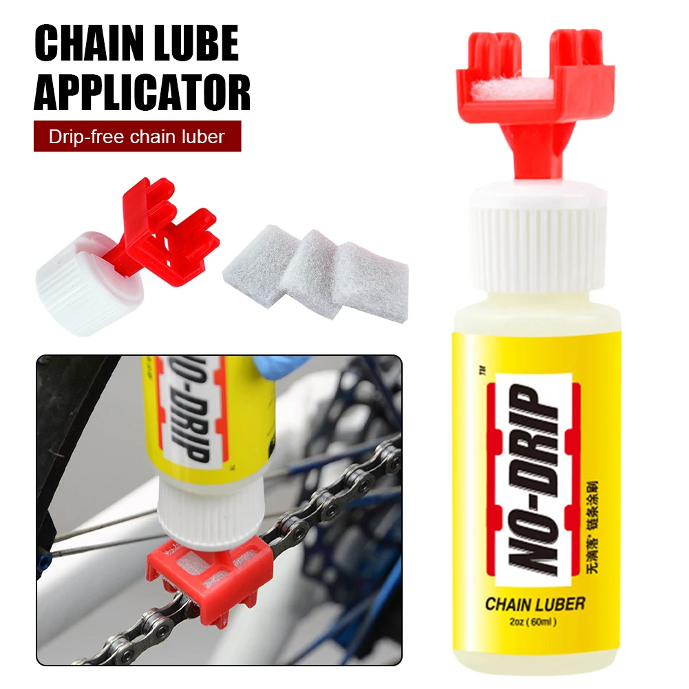 60ml Professional Bicycle Chain Luber Lubricate Oil Container No Drip Easy Bike Chain Lube Bottle Maintenance MTB Road Bike Tool
60ml Professional Bicycle Chain Luber Lubricate Oil Container No Drip Easy Bike Chain Lube Bottle Maintenance MTB Road Bike Tool