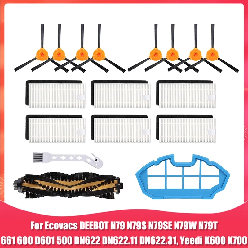 Accessories Replacement For Ecovacs Deebot N79 N79S N79SE N79W DN622 DN622.11 DN622.31 Robot Vacuum Cleaner
Accessories Replacement For Ecovacs Deebot N79 N79S N79SE N79W DN622 DN622.11 DN622.31 Robot Vacuum Cleaner