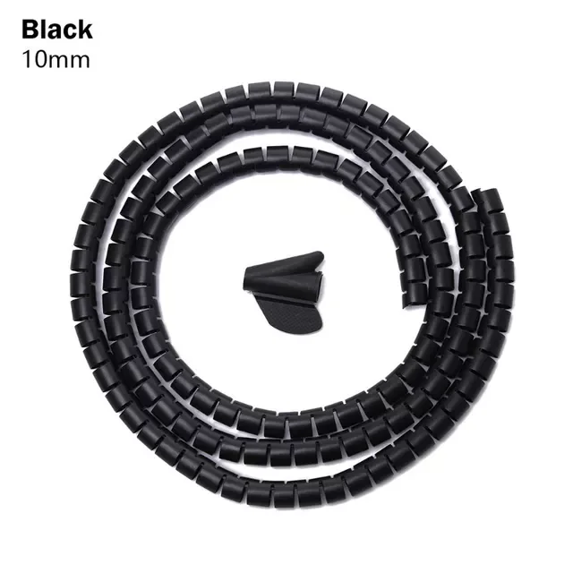 2023 16/10 mm soft Flexible Spiral Cable Organizer Storage Pipe Cord Protector Management Cable Winder Desk Tidy Cable Accessori
2023 16/10 mm soft Flexible Spiral Cable Organizer Storage Pipe Cord Protector Management Cable Winder Desk Tidy Cable Accessori