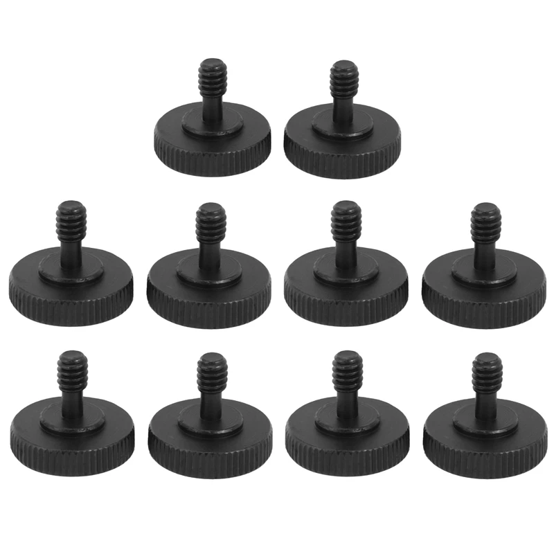 Thumb Screw Camera 1/4 Inch Thumbscrew L Bracket Screw Mount Adapter Bottom 1/4 Inch-20 Female Thread (Pack Of 10)
Thumb Screw Camera 1/4 Inch Thumbscrew L Bracket Screw Mount Adapter Bottom 1/4 Inch-20 Female Thread (Pack Of 10)