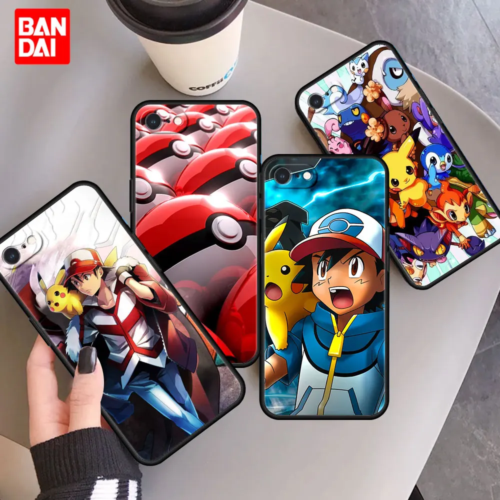 Cartoon Pokemons Case for iPhone 6 6S 7 8 SE 2020 X XS XR Plus Max Black Silicone Style Phone Cover Cell Protection Casing Matte
Cartoon Pokemons Case for iPhone 6 6S 7 8 SE 2020 X XS XR Plus Max Black Silicone Style Phone Cover Cell Protection Casing Matte