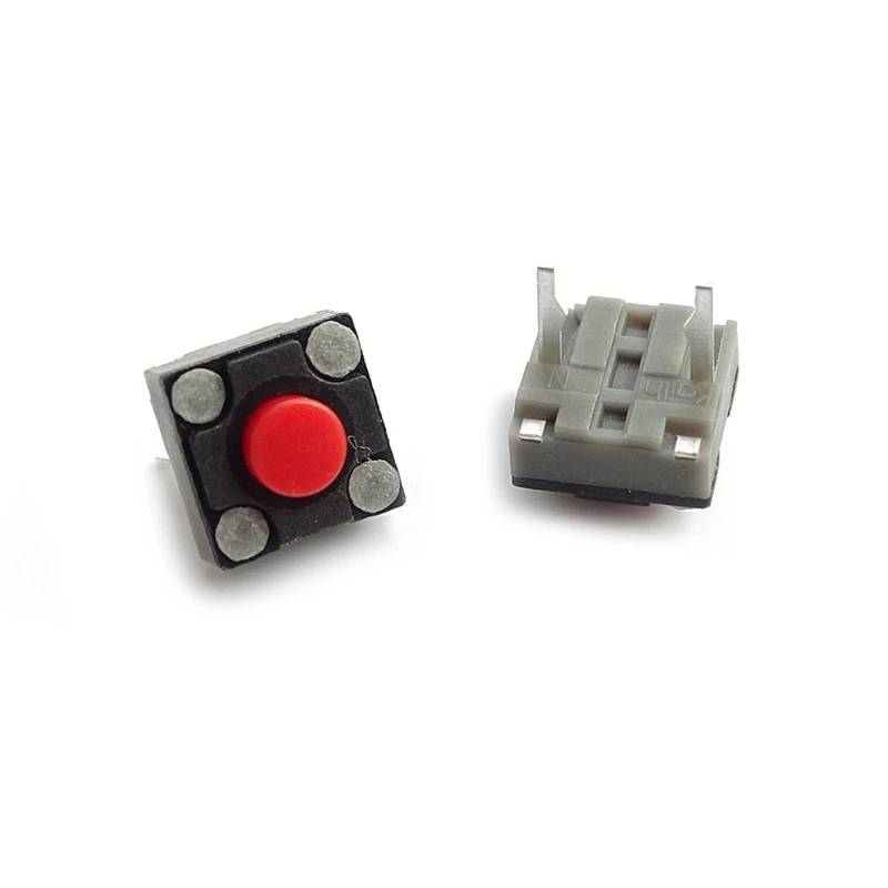 Игровая мышь, тактильные кнопочные Переключатели DIP 2 pin Micro моментальный тактовый переключатель 6x6x4,3 мм 5 миллионов нажатий, 2 шт.
Игровая мышь, тактильные кнопочные Переключатели DIP 2 pin Micro моментальный тактовый переключатель 6x6x4,3 мм 5 миллионов нажатий, 2 шт.