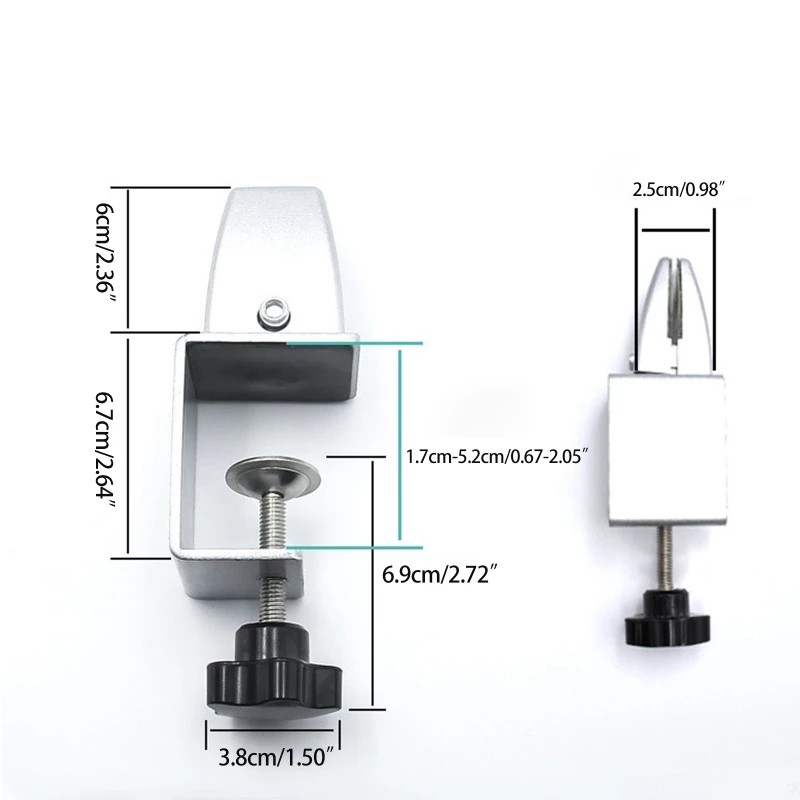 Desktop Mount Partition Clamp Office Divider Bracket Dual Direction Adjustable Privacy Panel Clip for Spit Protection
Desktop Mount Partition Clamp Office Divider Bracket Dual Direction Adjustable Privacy Panel Clip for Spit Protection