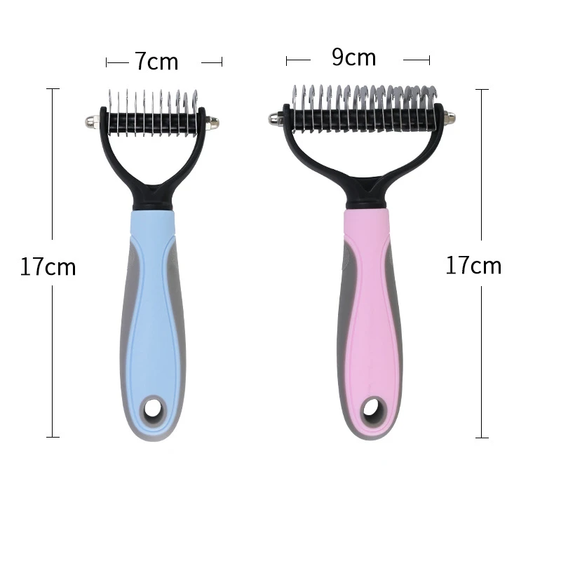 Pet Dog Comb Hair Remover Cat Comb For Long Hair Curly Dogs Cats Removal Undercoat Pet Brush Rake Dematting Brush Dog Supplies
Pet Dog Comb Hair Remover Cat Comb For Long Hair Curly Dogs Cats Removal Undercoat Pet Brush Rake Dematting Brush Dog Supplies