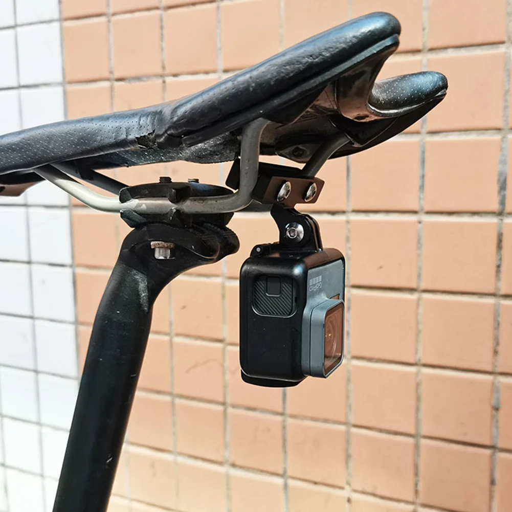 Bicycle Saddle Camera Fixing Mount Holder Stand Base For-Gopro CNC Aluminum Alloy Camera Extension Bracket Interface Equipment
Bicycle Saddle Camera Fixing Mount Holder Stand Base For-Gopro CNC Aluminum Alloy Camera Extension Bracket Interface Equipment