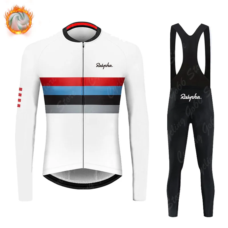 

2022 ralvpha зимний теплый флисовый комплект, одежда для велоспорта, Трикотажный костюм, спортивная одежда для езды на велосипеде, одежда для горного велосипеда, теплая одежда для велоспорта raphaful