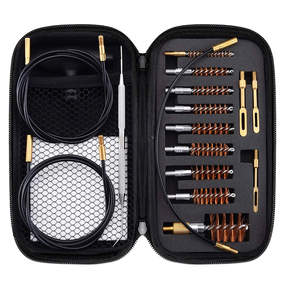 19Pcs Gun Cleaning Kit Weapon Cleaning Kit Bore Brushes Airsoft Accessories Copper Brush Brass Jags .17 .22/.223/5.56MM 9MM 12GA
19Pcs Gun Cleaning Kit Weapon Cleaning Kit Bore Brushes Airsoft Accessories Copper Brush Brass Jags .17 .22/.223/5.56MM 9MM 12GA