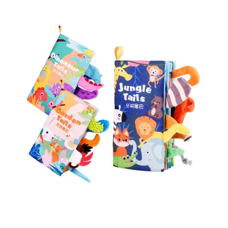 

Тканевые книги для новорожденных, детские игрушки для детей 0-12 месяцев, раннее обучение, развитие познания, головоломка для чтения, обучающая тканевая книга, ШК