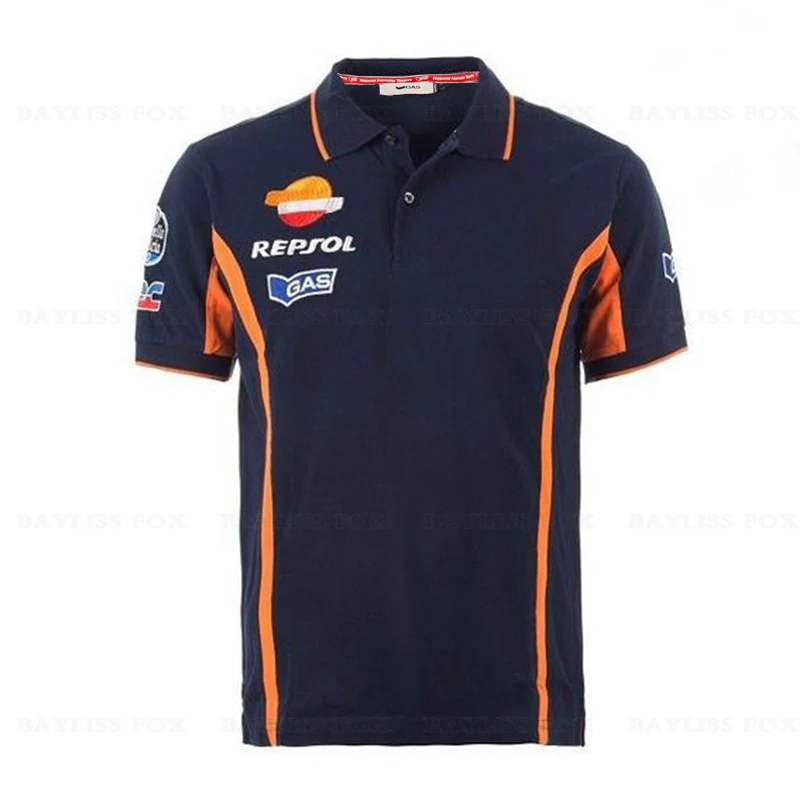 Рубашка-поло для Honda HRC GAS Repsol, футболка для командных гонок, мотоциклист, Повседневная хлопковая Спортивная мотоциклетная футболка, цвет тем...
Рубашка-поло для Honda HRC GAS Repsol, футболка для командных гонок, мотоциклист, Повседневная хлопковая Спортивная мотоциклетная футболка, цвет тем...