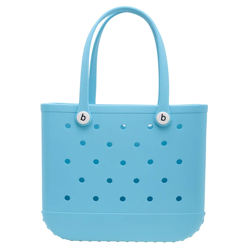 Waterproof Soft EVA Punched Beach Bag Handbag Summer Water Park Tote Basket Swimming Suit Towels Organizer Shoulder Bag Tote
Waterproof Soft EVA Punched Beach Bag Handbag Summer Water Park Tote Basket Swimming Suit Towels Organizer Shoulder Bag Tote