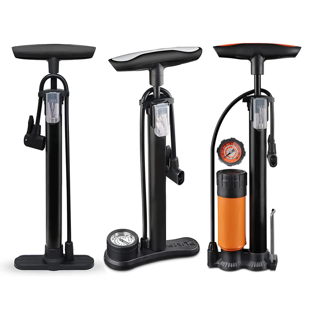 Universal Portable Bike Air Floor Pump High Pressure Ball Bicycle Tire Hand Inflator Pump for Schrader/Presta/Dunlop Valve
Universal Portable Bike Air Floor Pump High Pressure Ball Bicycle Tire Hand Inflator Pump for Schrader/Presta/Dunlop Valve