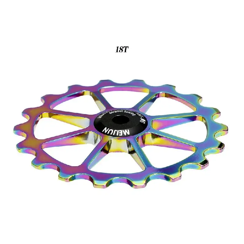 NEW Road Bike Ceramic Pulley Rear Derailleur 17T/18T Guide MTB Ceramic Bearing Jockey Wheel Bike Rear Derailleur Bicycle Part
NEW Road Bike Ceramic Pulley Rear Derailleur 17T/18T Guide MTB Ceramic Bearing Jockey Wheel Bike Rear Derailleur Bicycle Part