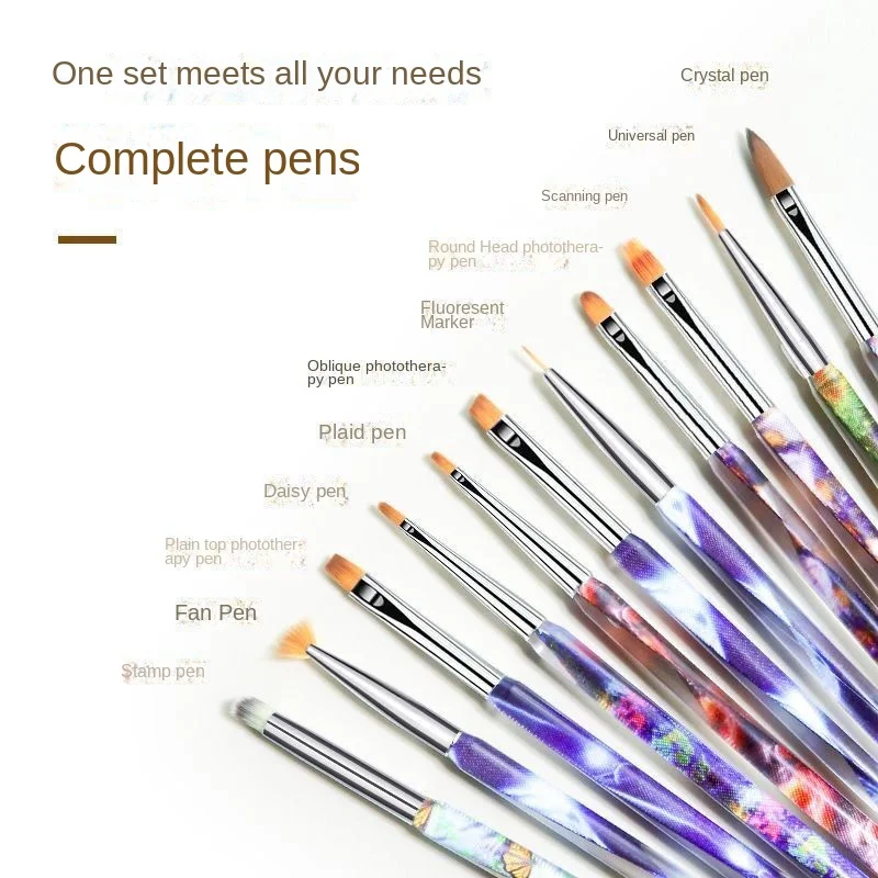 Nail Brush Brush Nail Brush Set Scanning Pen Fluoresent Marker Universal Pen Blooming Gradient Pen Phototherapy Painting Pen
Nail Brush Brush Nail Brush Set Scanning Pen Fluoresent Marker Universal Pen Blooming Gradient Pen Phototherapy Painting Pen