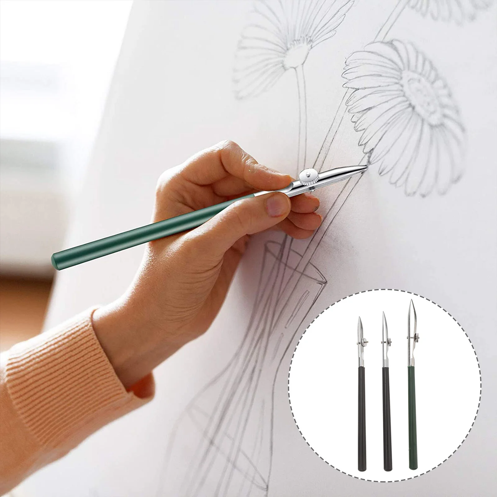 3pcs Adjustable Ruling Pen Fine Masking Fluid Pen for Drawing Mounting Artists Tool
3pcs Adjustable Ruling Pen Fine Masking Fluid Pen for Drawing Mounting Artists Tool