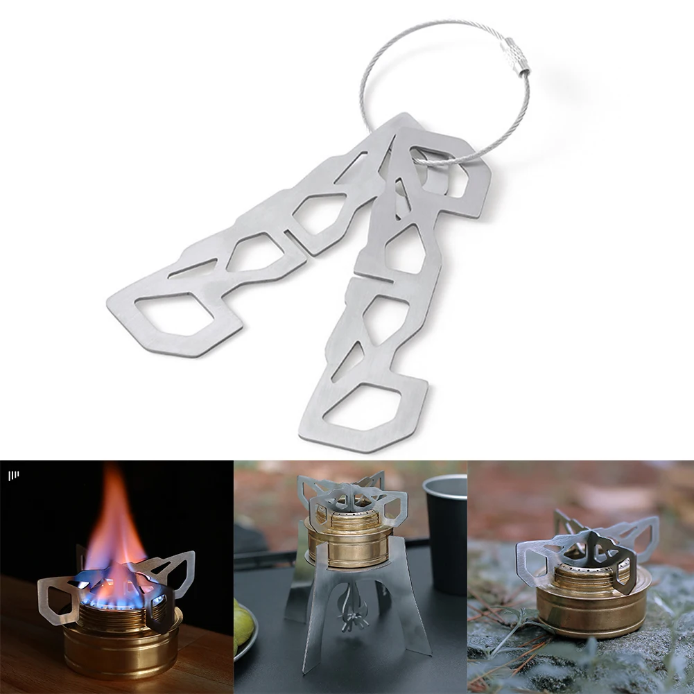 Outdoor Camping Alcohol Stove Cross Bracket Pot Burner Stainless Steel Holder Cooking Equipments Accessories Camping Equipment
Outdoor Camping Alcohol Stove Cross Bracket Pot Burner Stainless Steel Holder Cooking Equipments Accessories Camping Equipment