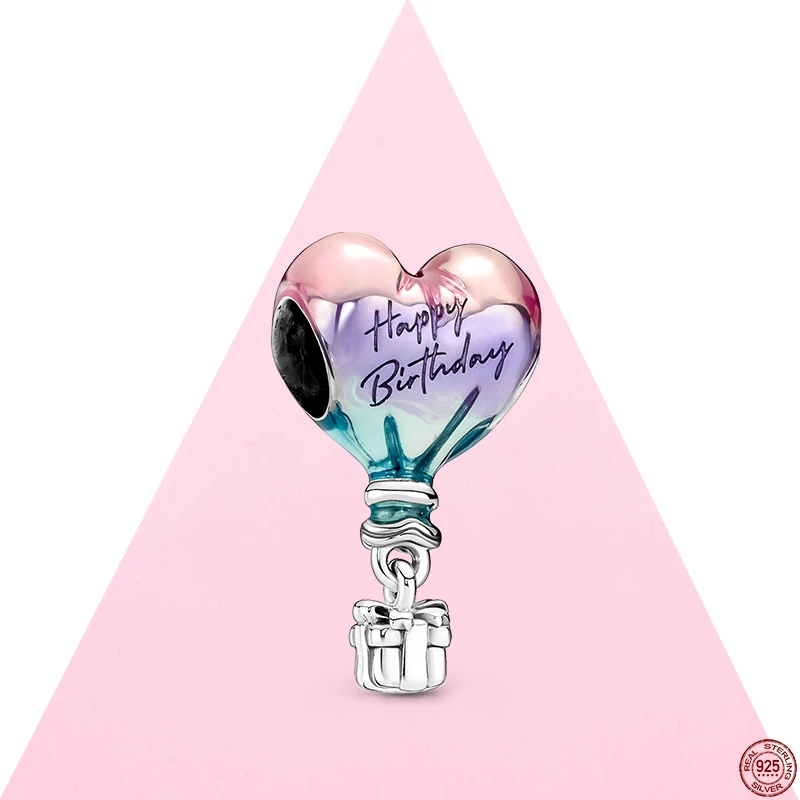 2022 New Original Silver Color Happy Birthday Hot Air Balloon Charm fit Women Charms Bracelet Bangles Diy Jewelry PA234
2022 New Original Silver Color Happy Birthday Hot Air Balloon Charm fit Women Charms Bracelet Bangles Diy Jewelry PA234