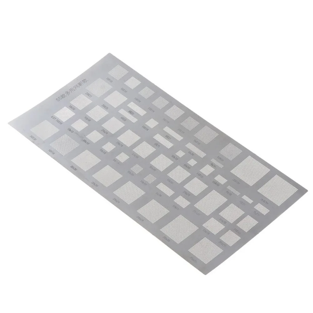 4PCS Universal BGA Stencil For MTK MSM Huawei Xiaomi IPad CPU RAM PM Power IC Reball Pin BGA Direct Heat Template
4PCS Universal BGA Stencil For MTK MSM Huawei Xiaomi IPad CPU RAM PM Power IC Reball Pin BGA Direct Heat Template