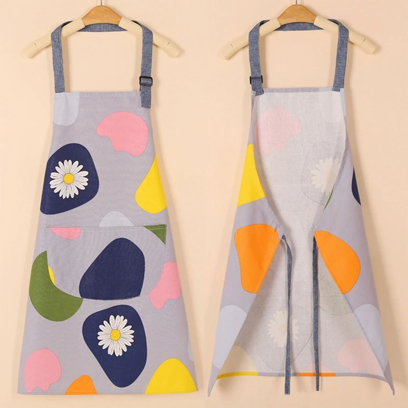 Cartoon Pattern Cotton Apron with Large Front Pocket No Sleeve Hanging Neck for Men Women Unisex Adjustable Kitchen Cook
Cartoon Pattern Cotton Apron with Large Front Pocket No Sleeve Hanging Neck for Men Women Unisex Adjustable Kitchen Cook