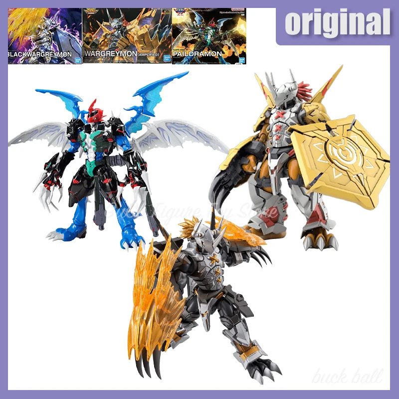 Оригинальная сборная модель Digimon Paildramon со стандартным усилением версия. Фигурка