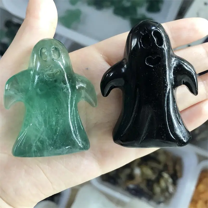 Natural Crystal Carving Stone Ghost Small Carving Collection Handicraft Gift Small Decoration Room Decor 1pcs
Natural Crystal Carving Stone Ghost Small Carving Collection Handicraft Gift Small Decoration Room Decor 1pcs
