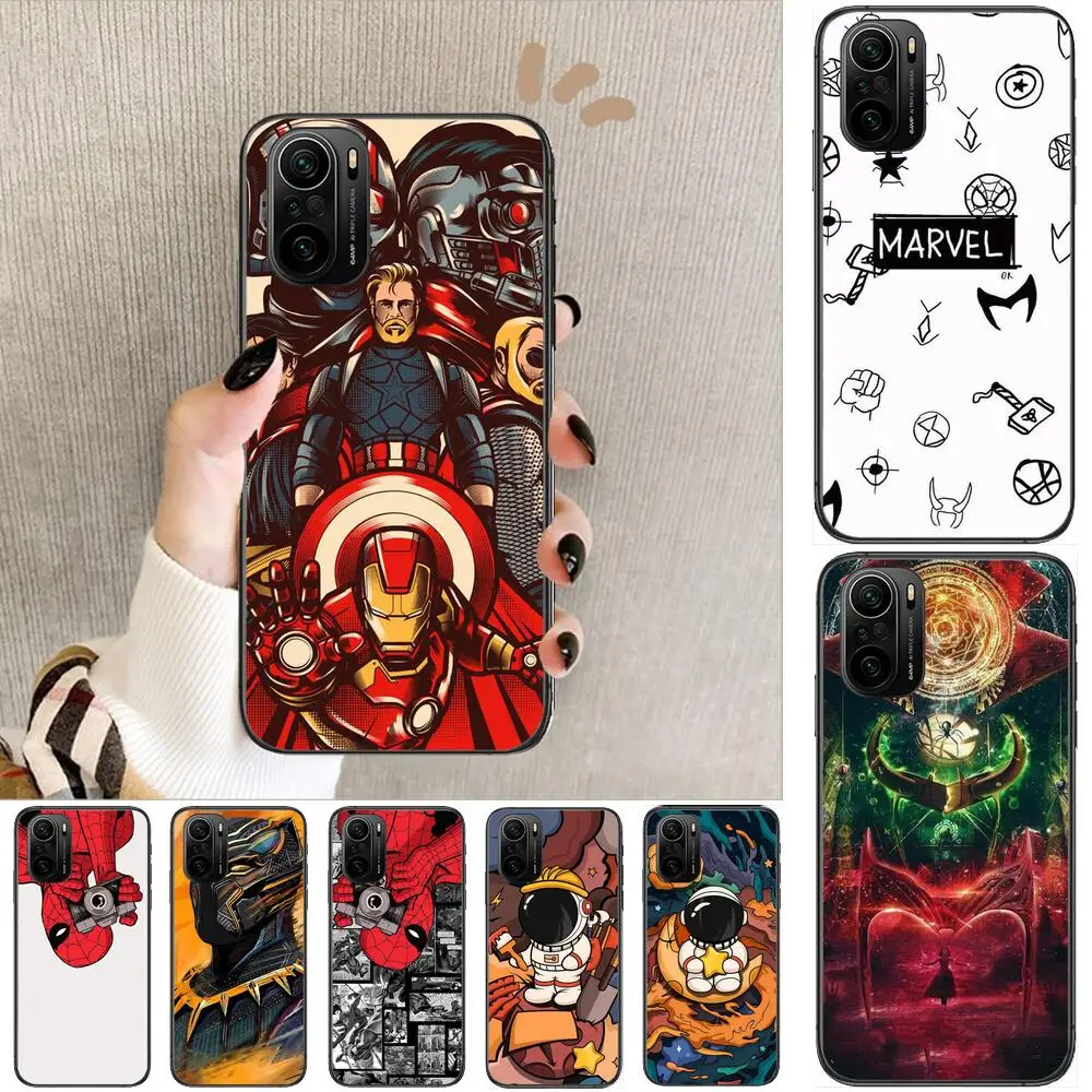 Marvel Super Heroes Phone Case For xiaomi redmi POCO F1 F2 F3 X3 Pro M3 9C 10T Lite NFC Black Cover Silicone Back Prett mi 10 ul
Marvel Super Heroes Phone Case For xiaomi redmi POCO F1 F2 F3 X3 Pro M3 9C 10T Lite NFC Black Cover Silicone Back Prett mi 10 ul