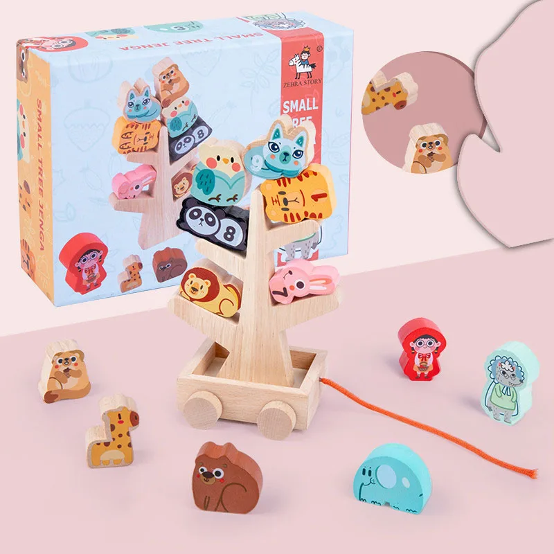 Montessori Educational Wooden Toys Animal Balance Stacking Games Early Educational Wooden Toys Wooden Blocks Gifts for Children
Montessori Educational Wooden Toys Animal Balance Stacking Games Early Educational Wooden Toys Wooden Blocks Gifts for Children