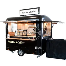 OEM Mobile Coffee Shop Ice Cream Food Trailer Cart Hot dog Catering Van Snack Kitchen Kiosk for Start A Business