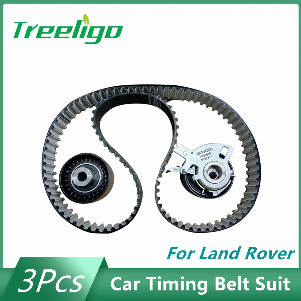 Treeligo LR032526 3Pcs Car Timing Belt Suit Idler Pulley Tensioning Wheel Set For Land Rover Freelander Range Rover Evoque 2.2T
Treeligo LR032526 3Pcs Car Timing Belt Suit Idler Pulley Tensioning Wheel Set For Land Rover Freelander Range Rover Evoque 2.2T