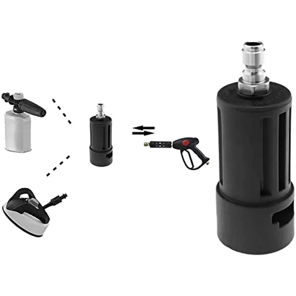 High Quality Connector Nozzle Joints 1/4Inch 1Pcs Fast Plug Modification Power Equipment Pressure Washer Parts
High Quality Connector Nozzle Joints 1/4Inch 1Pcs Fast Plug Modification Power Equipment Pressure Washer Parts