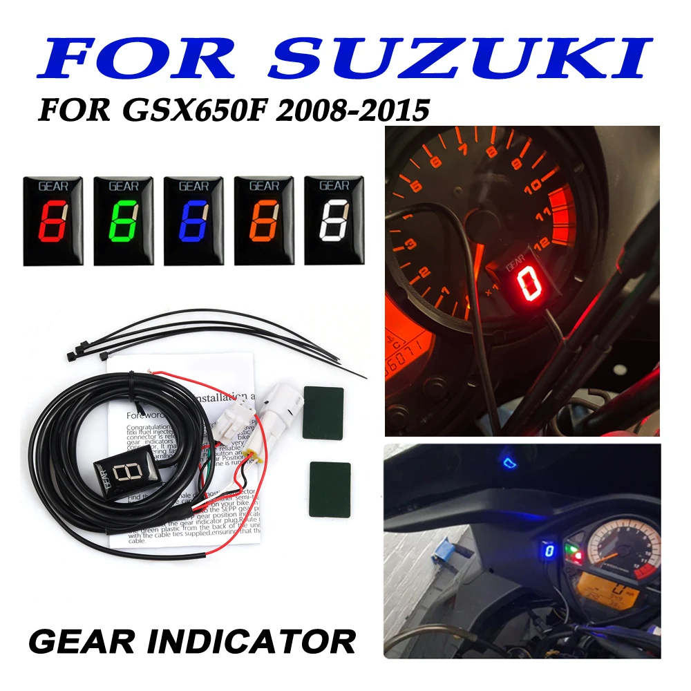 Индикатор шестерни для Suzuki GSX650F GSX 650F 2008 2009 2010 2011 2012 - 2015 аксессуары для мотоциклов 1-6 дисплей скорости шестерни
Индикатор шестерни для Suzuki GSX650F GSX 650F 2008 2009 2010 2011 2012 - 2015 аксессуары для мотоциклов 1-6 дисплей скорости шестерни