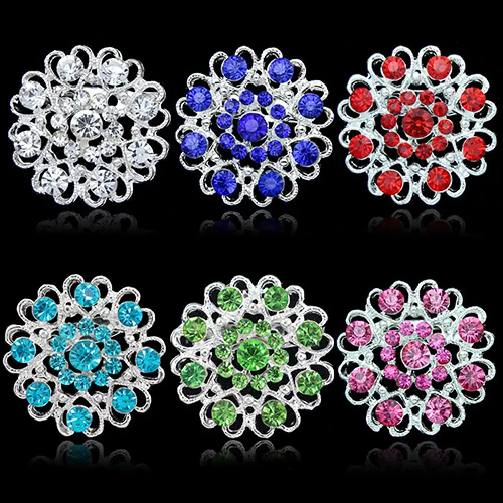 Dropshipping!!Rhinestone Crystal Brooch Hollow Out Collar Pin Silver Plated Flower Jewelry
Dropshipping!!Rhinestone Crystal Brooch Hollow Out Collar Pin Silver Plated Flower Jewelry