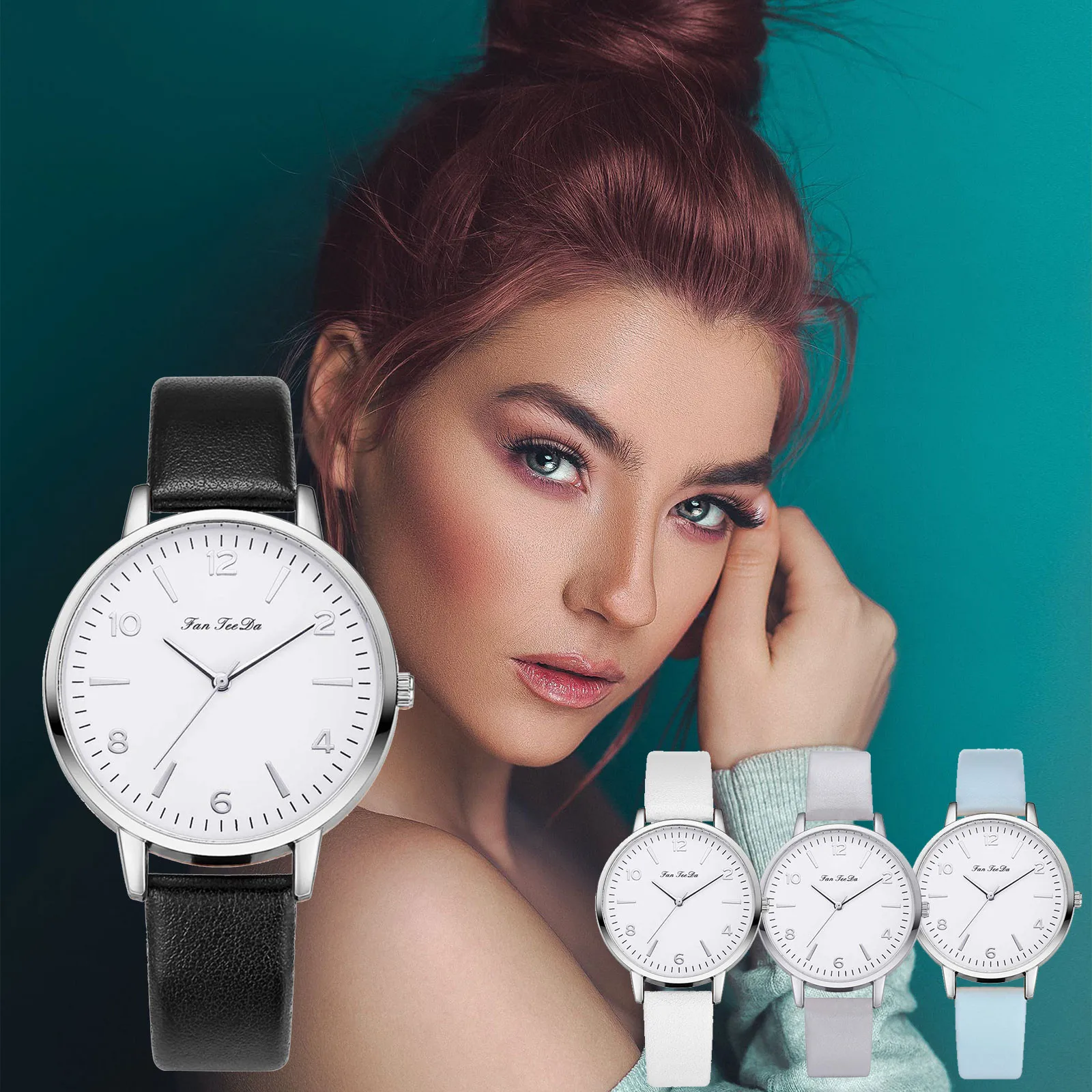 With Strap Watch Fashion Gift Watch Dial Quartz Sleek Minimalist Leather Women's Mens Watch Band Petite Watches for Women
With Strap Watch Fashion Gift Watch Dial Quartz Sleek Minimalist Leather Women's Mens Watch Band Petite Watches for Women
