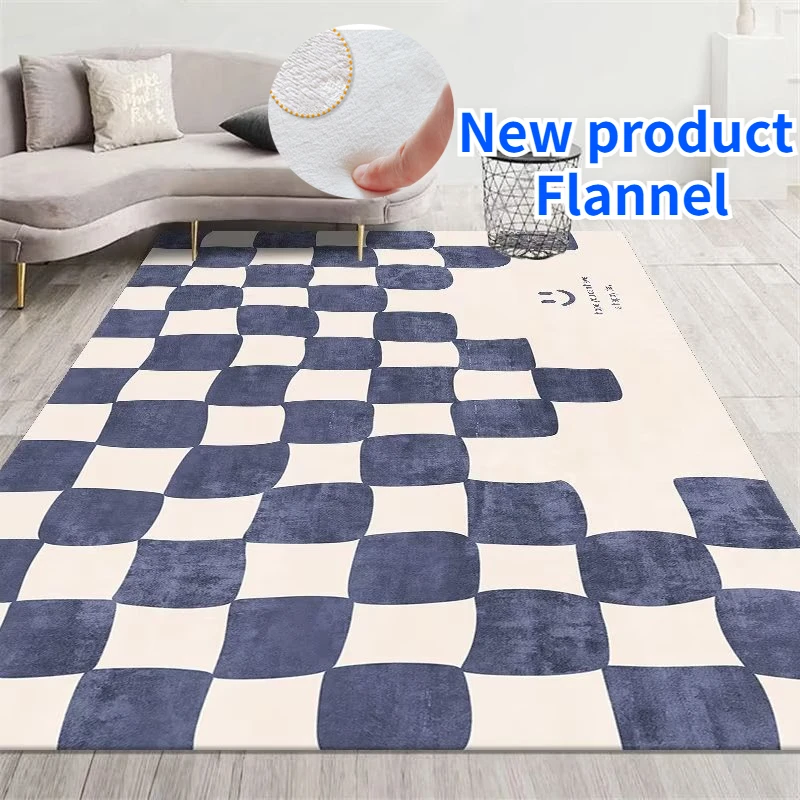 Модные шахматные коврики для гостиной, большие утолщенные Коврики для спальни, украшение, мягкий коврик, удобные на ощупь
Модные шахматные коврики для гостиной, большие утолщенные Коврики для спальни, украшение, мягкий коврик, удобные на ощупь